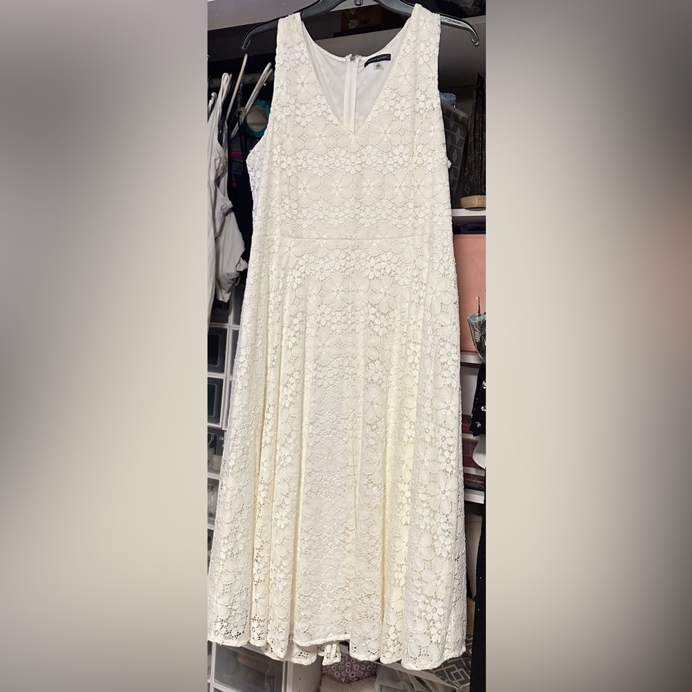 White dress